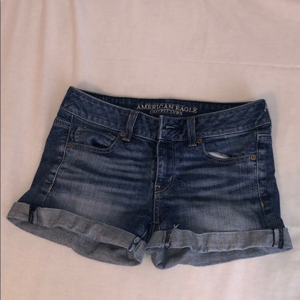 American Eagle Denim Shorts, Size 4